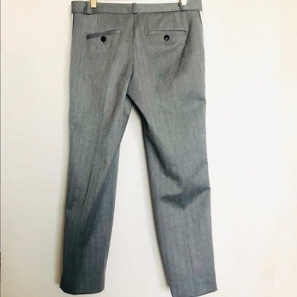 Banana Republic Straight SideStripe Gray Trouser - Picture 5 of 6